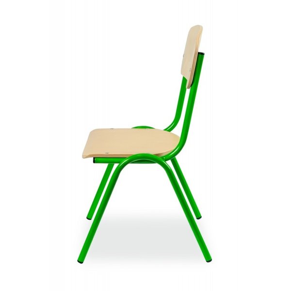 Schoolstoel | Groen | Voor Kinderen 0.95-1.15m | Zithoogte 260mm | 10 Stuks