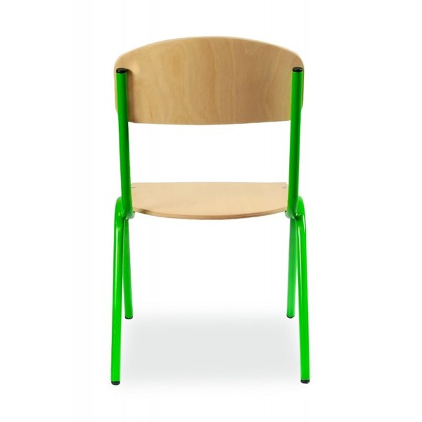 Schoolstoel | Groen | Voor Kinderen 0.95-1.15m | Zithoogte 260mm | 10 Stuks