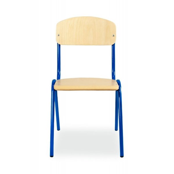 Schoolstoel | Blauw | Voor Kinderen 1.05-1.20m | Zithoogte 310mm | 10 Stuks