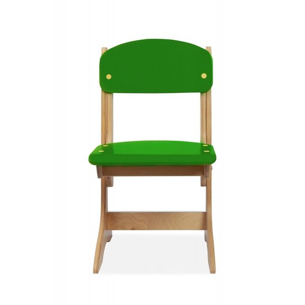 Kleuterstoel | Verstelbaar | Groen | Voor Kinderen 0.90-1.45m | Zithoogte 260-350mm | 10 Stuks