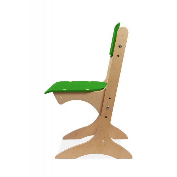 Kleuterstoel | Verstelbaar | Groen | Voor Kinderen 0.90-1.45m | Zithoogte 260-350mm | 10 Stuks