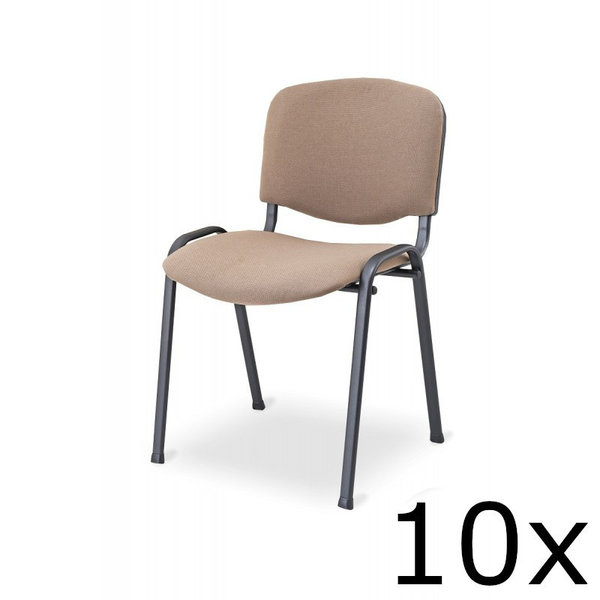 Lerarenstoel | Bruin | 10 Stuks | 540x820(h)mm