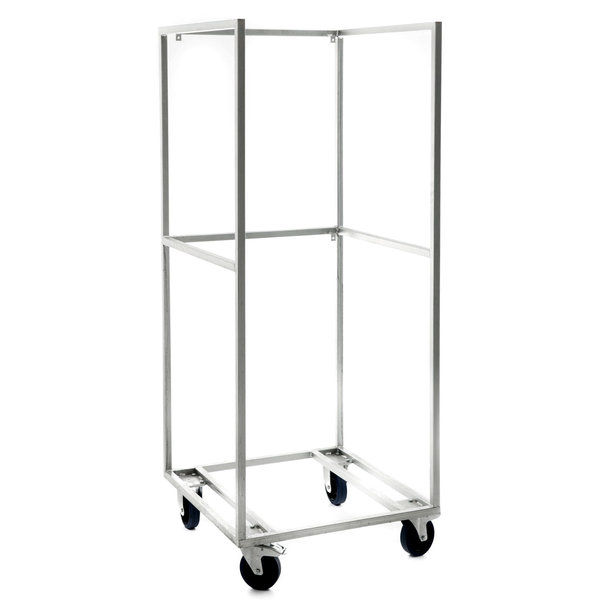Koelkast-Trolley | Staal | Max. 640x640mm | Wielen (Geremd) | 700x700x1495(h)mm