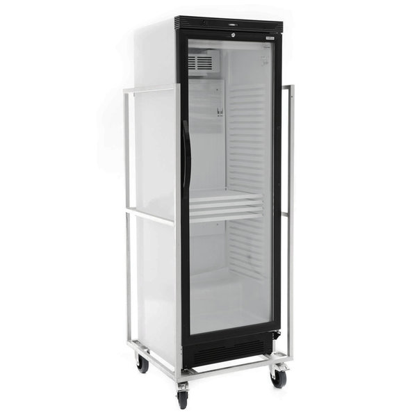 Koelkast-Trolley | Staal | Max. 640x640mm | Wielen (Geremd) | 700x700x1495(h)mm