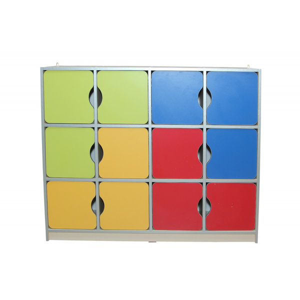 Universele Opbergkast | 12 Deuren | 1300x350x1040(h)mm
