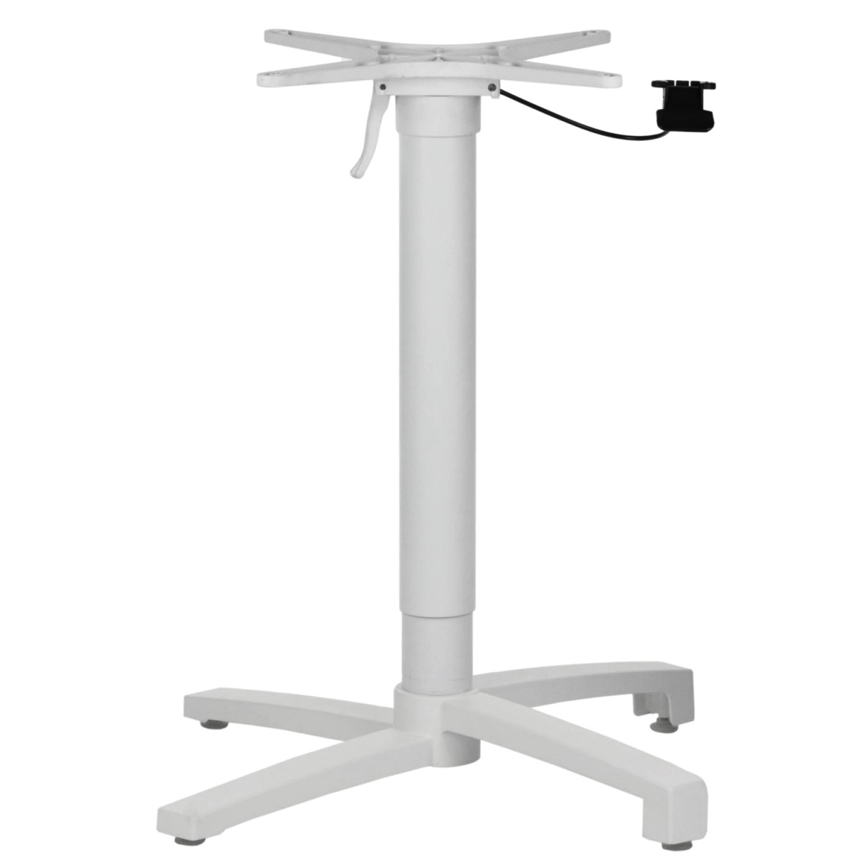 Stalen onderstel Maribo set van 2 X tafelpoot 72x55 cm zwart mat