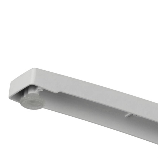 Tafelonderstel | KYOTO | Aluminium | Lichtgrijs | Hoogte Verstelbaar + Kantelbaar | Indoor | 525x525x730-1130(h)mm