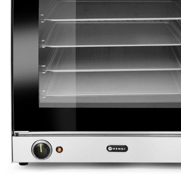 Heteluchtoven | H90 | 4 Niveaus (438x315) | Elektrisch | 50°C/300°C | 2.67kW (230V) | 595x595x570(h)mm