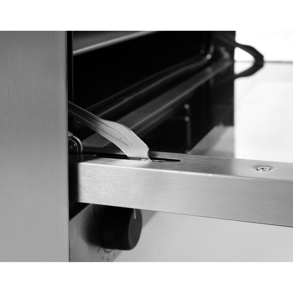 Heteluchtoven | H90 | 4 Niveaus (438x315) | Elektrisch | 50°C/300°C | 2.67kW (230V) | 595x595x570(h)mm