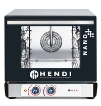 HENDI Heteluchtoven | NANO | 4 Niveaus (450x340) | Elektrisch | 30°C/285°C | 3.1kW (230V) | 560x603x530(h)mm