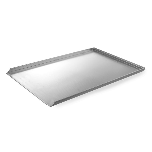 Bakplaat | HENDI Heteluchtovens | Dicht | 3-Zijdige Rand | EN600x400
