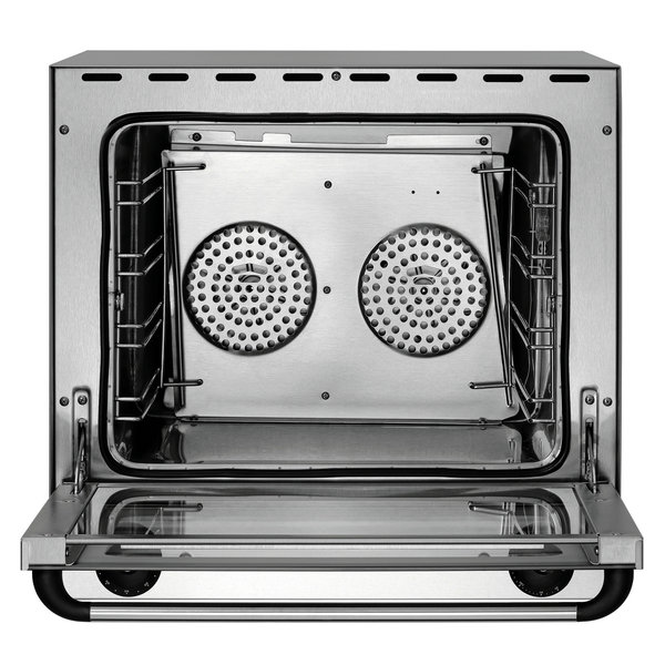 Heteluchtoven | SERIE AT | 4 Niveaus (438x315) | Elektrisch | 50°C/300°C | 2.7kW (230V) | 595x615x580(h)mm