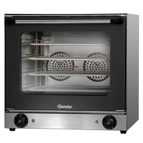 Heteluchtoven | SERIE AT | 4 Niveaus (438x315) | Elektrisch | 50°C/300°C | 2.7kW (230V) | 595x615x580(h)mm