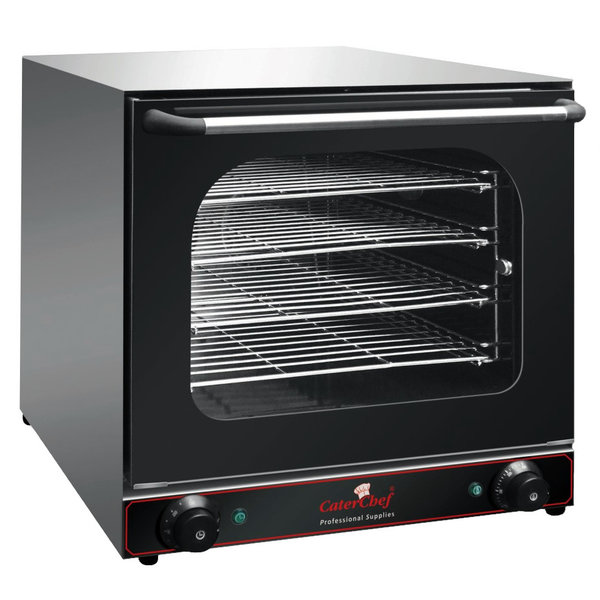 Heteluchtoven | 4 Niveaus (435x315) | Elektrisch | 50°C/300°C | 2.67kW (230V) | 595x594x585(h)mm