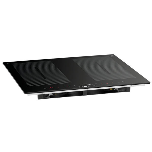 Inductiekookplaat | Inbouwmodel | 2 Zones (4 Kookpunten) | 7.2kW (400V) | 590x520x60(h)mm