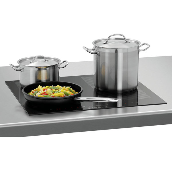 Inductiekookplaat | Inbouwmodel | 2 Zones (4 Kookpunten) | 7.2kW (400V) | 590x520x60(h)mm