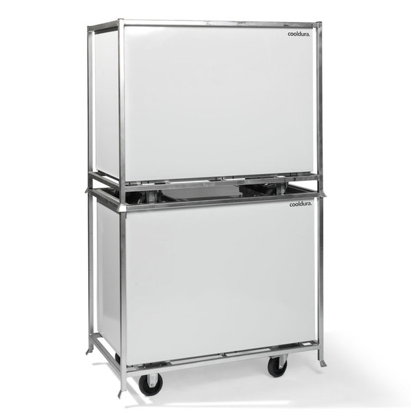Trolley | Cooldura Koel-/Vrieskist VEB-S3M-I | Staal | Wielen (Geremd) | 1060x665x815(h)mm