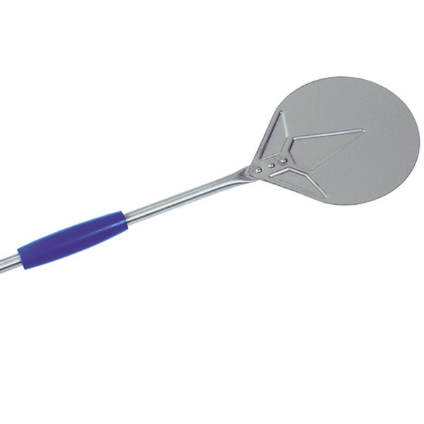Pizzaschep | Oppervlak Ø230mm | Aluminium (Dicht) | Lengte 1450mm
