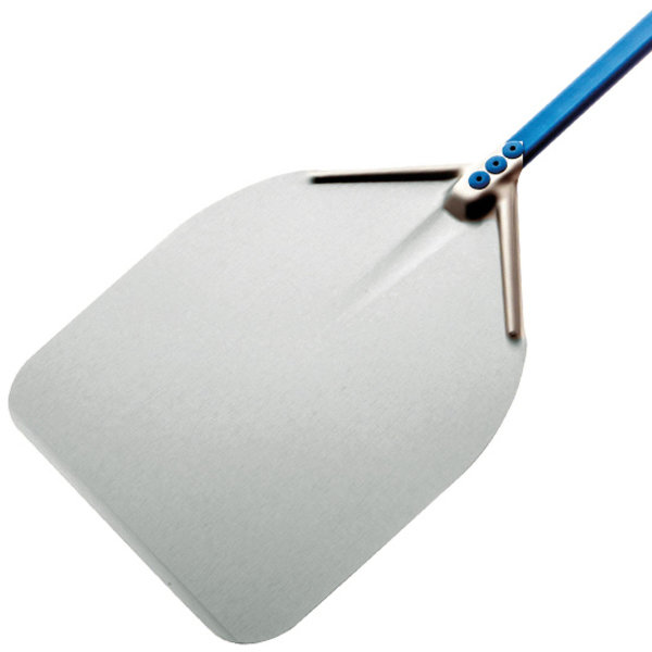 Pizzaschep | Oppervlak 330x330mm | Aluminium (Dicht) | Lengte 1560mm