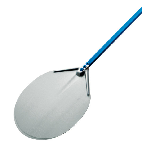 Pizzaschep | Oppervlak Ø330mm | Aluminium (Dicht) | Lengte 1560mm
