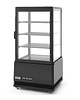 Arktic by HENDI Koelvitrine | 68L | Zwart | +2°C/+6°C | 4 Niveaus | 452x406x891(h)mm 