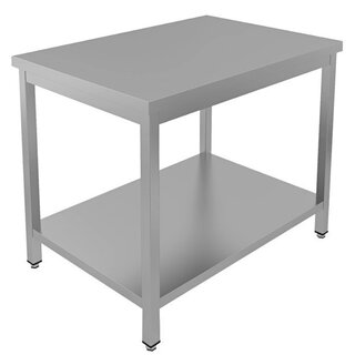 RVS Werktafels Met Bodemschap