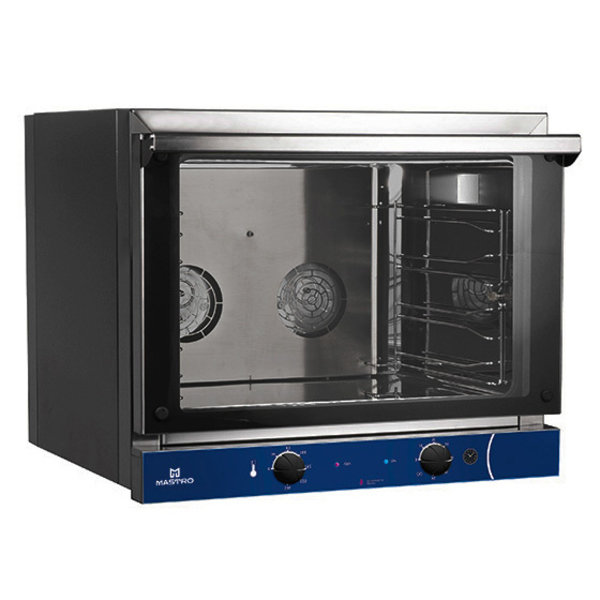 Heteluchtoven | 4 Niveaus (1/1 GN) | Elektrisch | 50°C/280°C | 3.15kW (230V) | 686x660x580(h)mm