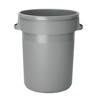 Jantex Afvalbak | Kunststof (Grijs) | 80L | Open | 485x400x600(h)mm 