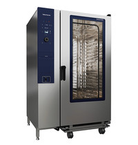 Virtus Hetelucht-/Stoomoven | EVOLUTION | 20 Niveaus (1/1 GN) | Gas | 30°C/300°C | 36kW/2.4kW (230V) | Bevochtiging (Automatisch) | Zelfreiniging | 964x930x1870(h)mm