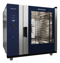 Virtus Hetelucht-/Stoomoven | EVOLUTION | 10 Niveaus (2/1 GN) | Elektrisch | 30°C/300°C | 31.2kW (400V) | Bevochtiging (Automatisch) | Zelfreiniging | 1130x1063x1117(h)mm