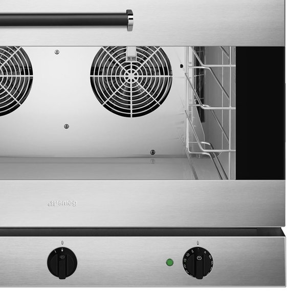 Heteluchtoven | ALFA | 4 Niveaus (EN600x400) | Elektrisch | 50°C/280°C | 6.9kW (400V) | Bevochtiging (Handmatig) | 798x747x562(h)mm