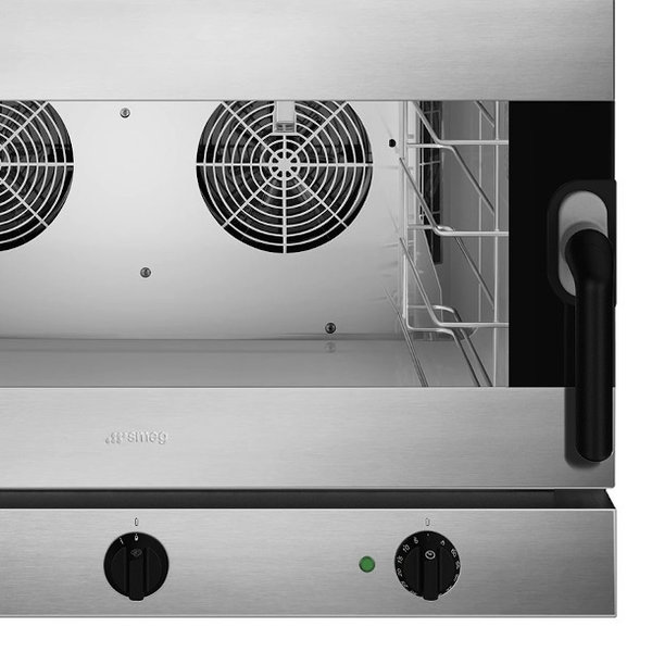 Heteluchtoven | ALFA | 4 Niveaus (EN600x400) | Elektrisch | 50°C/280°C | 6.9kW (400V) | Bevochtiging (Handmatig) | 798x747x562(h)mm