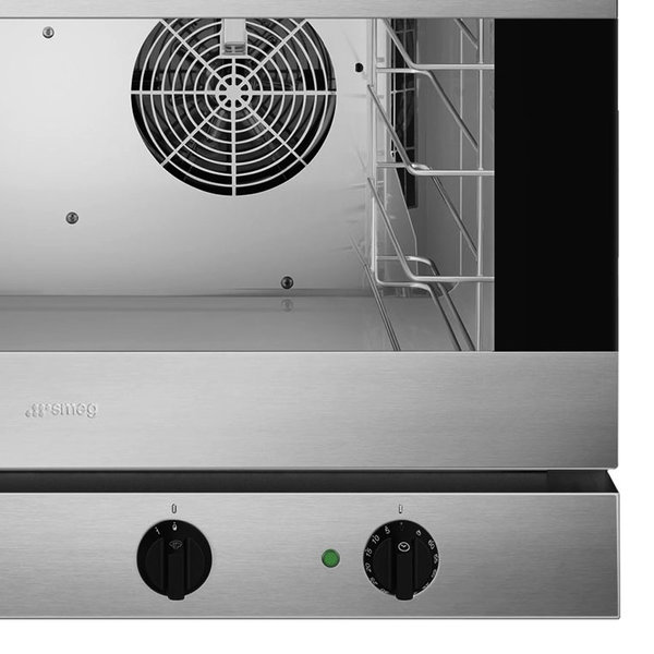 Multifunctionele Heteluchtoven | ALFA | 4 Niveaus (EN600x400) | Elektrisch | 50°C/280°C | 6.9kW (400V) | Bevochtiging (Handmatig) | Grillfunctie | 798x747x562(h)mm
