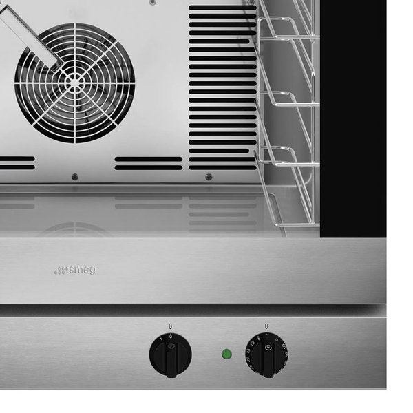 Heteluchtoven | ALFA | 6 Niveaus (EN600x400) | Elektrisch | 50°C/280°C | 11kW (400V) | Bevochtiging (Automatisch) | 798x757x793(h)mm