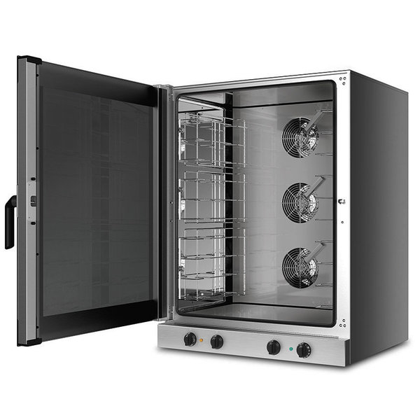 Heteluchtoven | ALFA | 10 Niveaus (EN600x400) | Elektrisch | 50°C/280°C | 16kW (400V) | Bevochtiging (Automatisch) | 798x772x1110(h)mm