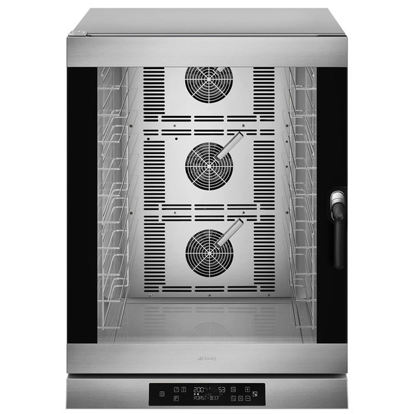 Heteluchtoven | ALFA | 10 Niveaus (EN600x400) | Elektrisch | 50°C/280°C | 16kW (400V) | Bevochtiging (Automatisch) | Touchscreen | 798x772x1110(h)mm
