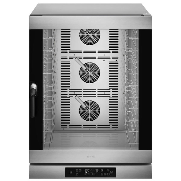Heteluchtoven | ALFA | 10 Niveaus (EN600x400) | Elektrisch | 50°C/280°C | 16kW (400V) | Bevochtiging (Automatisch) | Touchscreen | 798x772x1110(h)mm
