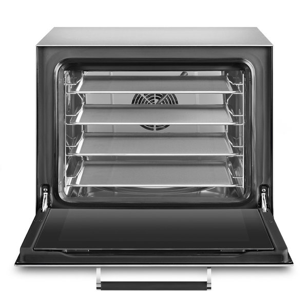 Multifunctionele Heteluchtoven | ALFA | 4 Niveaus (435x320) | Elektrisch | 50°C/280°C | 3kW (230V) | Bevochtiging (Automatisch) | Touchscreen | Grillfunctie | 602x584x537(h)mm