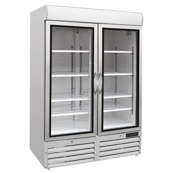 Vrieskast | 1000L | Wit | -18°C/-24°C | Geforceerd | 0.4kW | 1370x720x1990(h)mm