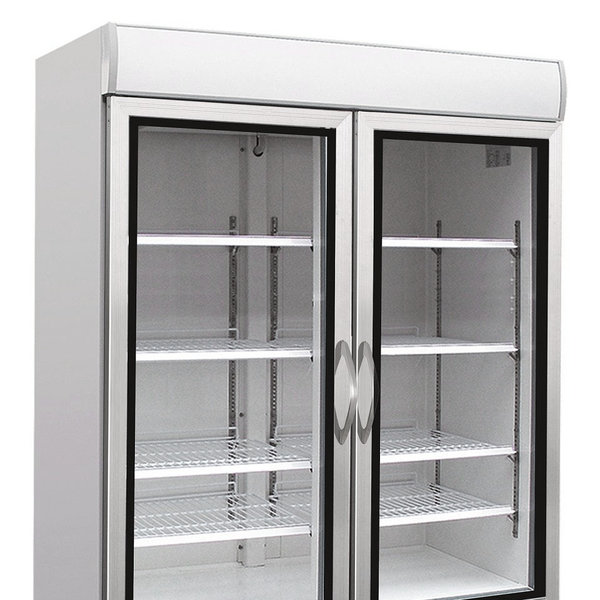 Vrieskast | 1000L | Wit | -18°C/-24°C | Geforceerd | 0.4kW | 1370x720x1990(h)mm