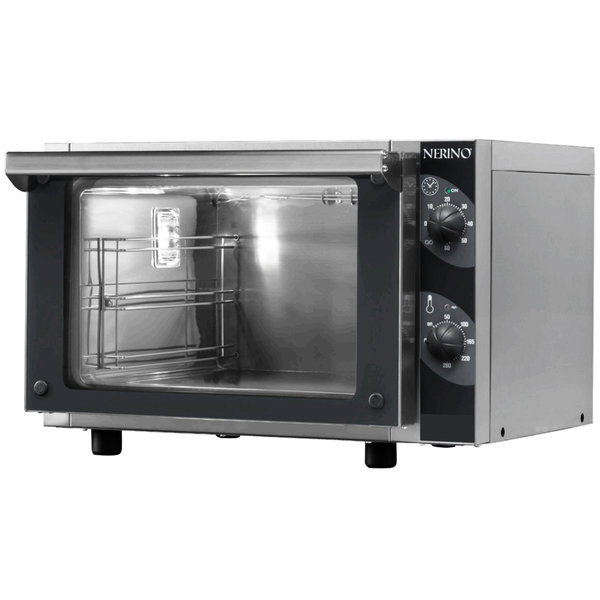 Heteluchtoven | NERINO | 3 Niveaus (2/3 GN) | Elektrisch | 50°C/280°C | 2.5kW (230V) | 600x520x390(h)mm