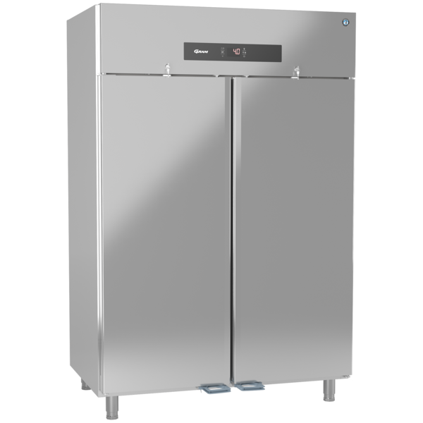 Koelkast | PREMIER | Energiezuinig | 1400L (2/1 GN) | RVS | +2°C/+12°C | Geforceerd | 0.20kW | Voetbediening | 1380x920x2080/2130(h)mm