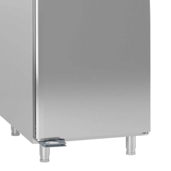 Koelkast | PREMIER | Energiezuinig | 700L (2/1 GN) | RVS | +2°C/+12°C | Geforceerd | 0.12kW | Voetbediening | 610x920x2080/2130(h)mm