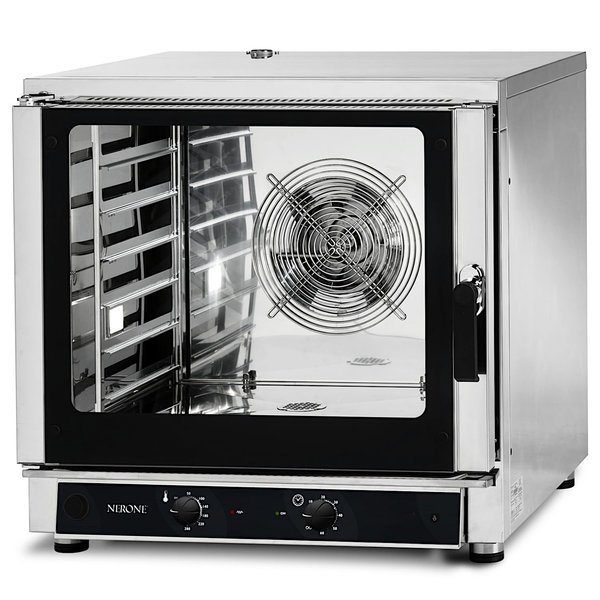 Heteluchtoven | NERONE | 6 Niveaus (EN/GN) | Elektrisch | 50°C/280°C | 7.65kW (400V) | Bevochtiging (Handmatig) | 840x910x830(h)mm