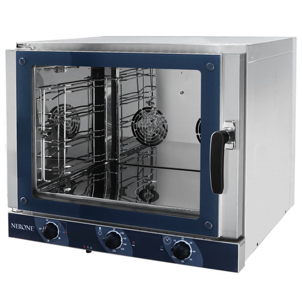 Heteluchtoven | NERONE EKO | 4 Niveaus (1/1 GN) | Elektrisch | 50°C/280°C | 3.15kW (230V) | Grillfunctie | 686x660x580(h)mm