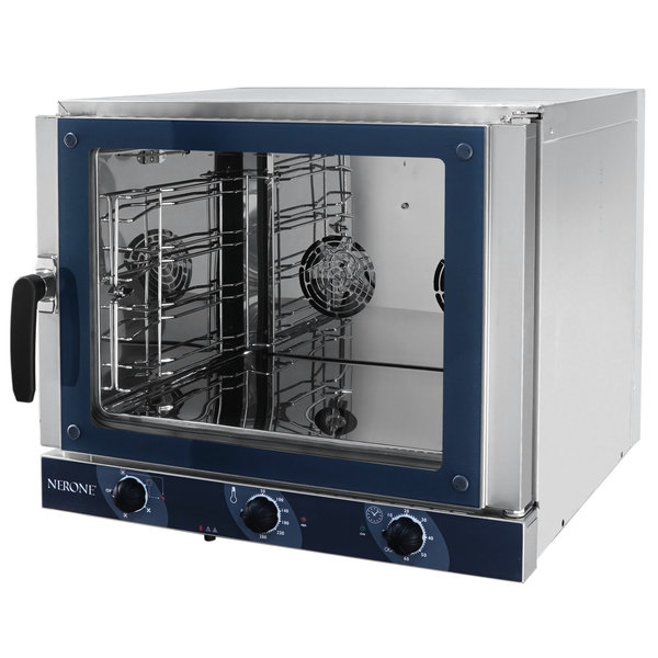 Heteluchtoven | NERONE EKO | 4 Niveaus (1/1 GN) | Elektrisch | 50°C/280°C | 3.15kW (230V) | Grillfunctie | 686x660x580(h)mm