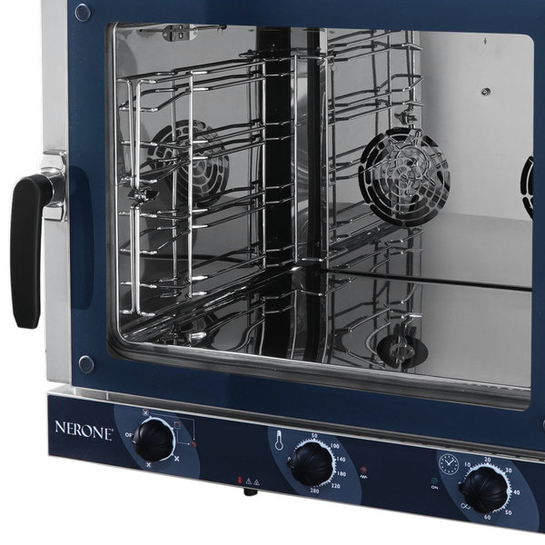 Heteluchtoven | NERONE EKO | 4 Niveaus (1/1 GN) | Elektrisch | 50°C/280°C | 3.15kW (230V) | Grillfunctie | 686x660x580(h)mm