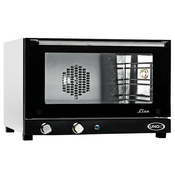 Heteluchtoven | LineMicro | 3 Niveaus (460x330) | Elektrisch | 80°C/260°C | 2.7kW (230V) | 600x587x402(h)mm