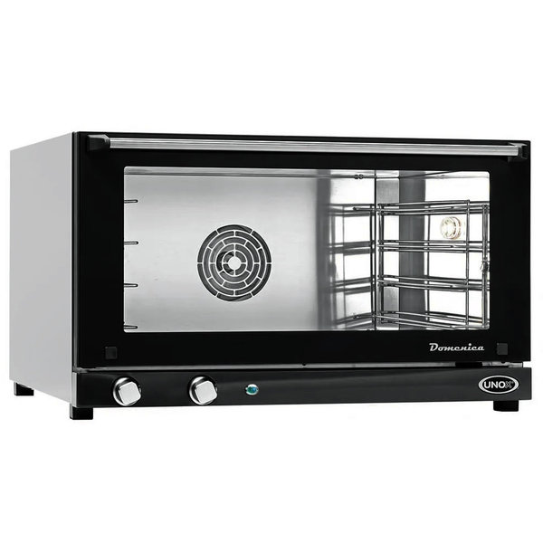 Heteluchtoven | LineMicro | 4 Niveaus (EN600x400) | Elektrisch | 80°C/260°C | 5.8kW (400V) | 800x706x472(h)mm