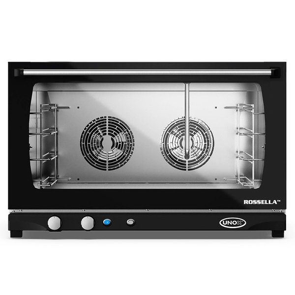 Heteluchtoven | LineMiss | 4 Niveaus (EN600x400) | Elektrisch | 80°C/260°C | 6.5kW (400V) | Bevochtiging (Handmatig) | 800x774x509(h)mm